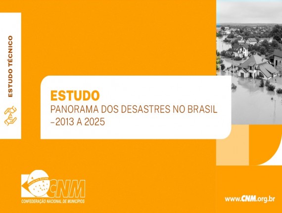 Recursos da União para enfrentamento de desastres corresponde a cerca de 1% dos prejuízos dos Municípios, revela estudo