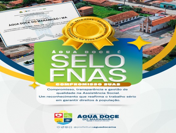 Água Doce do Maranhão é destaque!