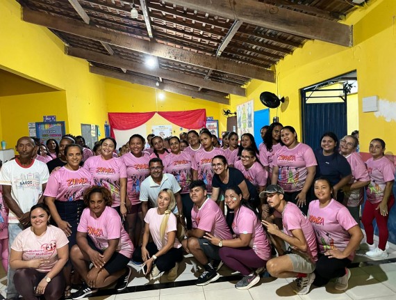 Prefeitura lança projeto "Zumba V - Mulheres em Movimento" em Centro do Guilherme