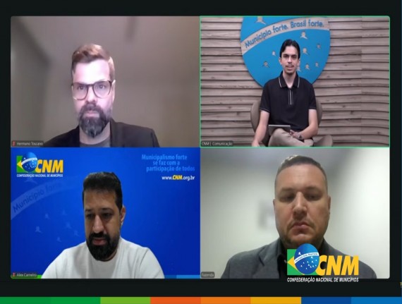 Em bate-papo com gestores, CNM alerta para necessidade de adequações na nota fiscal eletrônica