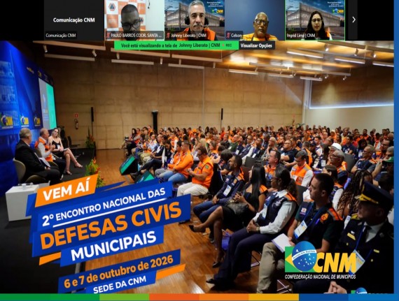 Profissionais locais sugerem temas para 2º Encontro Nacional das Defesas Civis Municipais