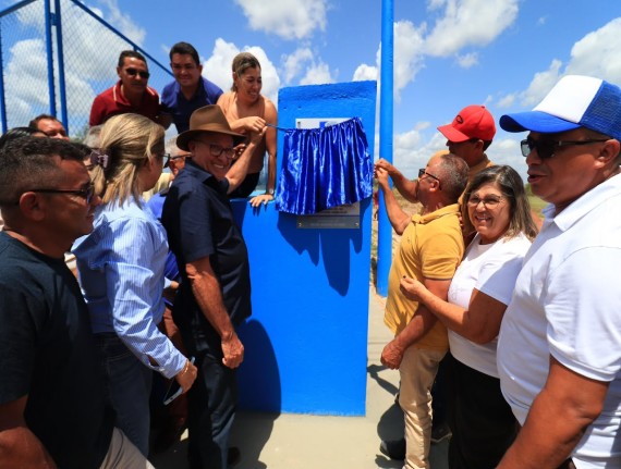Nova quadra de areia amplia espaços de esporte e lazer em Centro do Guilherme
