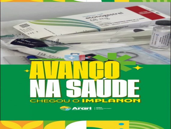 Implanon passa a ser oferecido gratuitamente pelo SUS em Arari