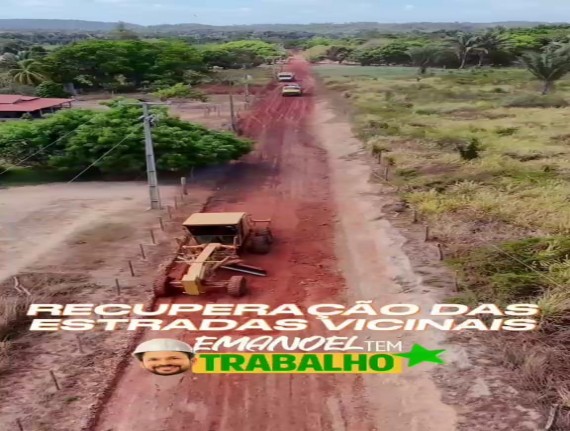 São Luís Gonzaga realiza recuperação de estradas vicinais