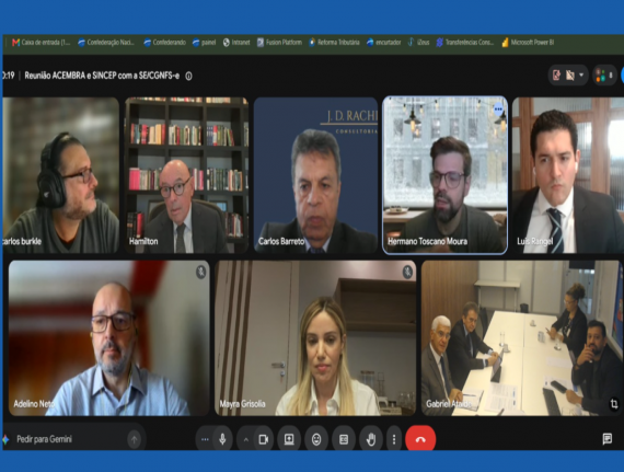 CNM participa de reunião sobre tributação de serviços funerários