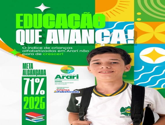 Em Arari a Educação que avança!