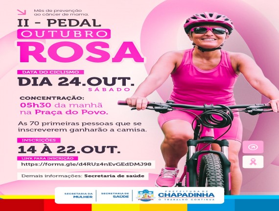 Outubro Rosa: Chapadinha promoverá ação de incentivo à prevenção do câncer de mama