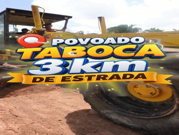 Chapadinha implanta novo trecho de estrada vicinal no povoado Taboca