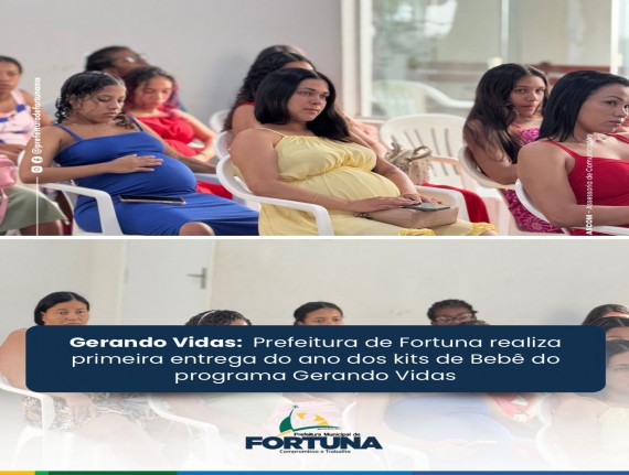 Cuidar desde o início: Programa Gerando Vidas apoia gestantes em Fortuna