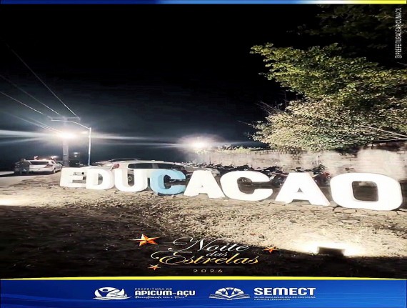 Apicum-Açu realiza Noite das Estrelas em homenagem aos profissionais da educação,