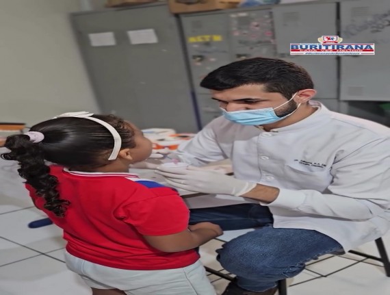 Buritirana promove atividades de saúde e alimentação saudável no ambiente escolar