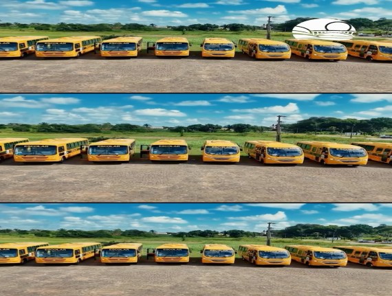 Educação de Itapecuru Mirim ganha reforço com entrega de 10 novos ônibus escolares
