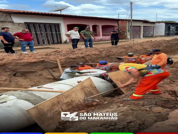 São Mateus realiza vistoria em obras para melhorar o escoamento das águas da chuva