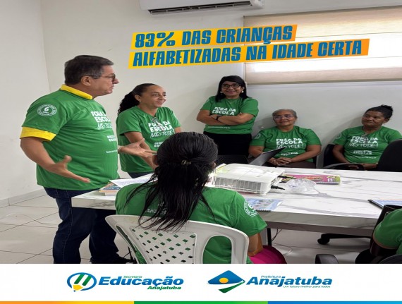 Educação em pauta: Anajatuba celebra resultados históricos e lança prêmio para profissionais da rede