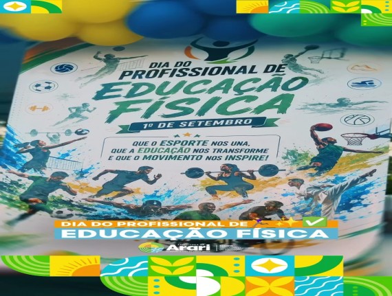 Arari realiza programação especial em homenagem ao Dia do Profissional de Educação Física