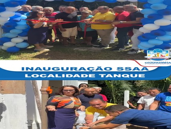 Prefeitura de Chapadinha inaugura sistema de abastecimento de água e leva serviços de saúde à comunidade Tanque