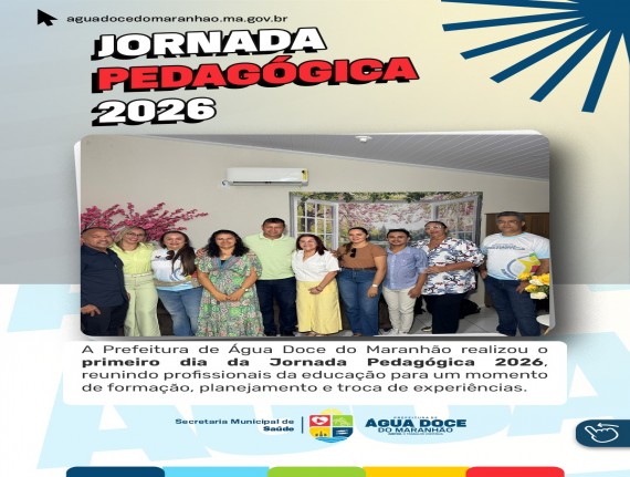 Em Água Doce: 1º Dia da Jornada Pedagógica 2026