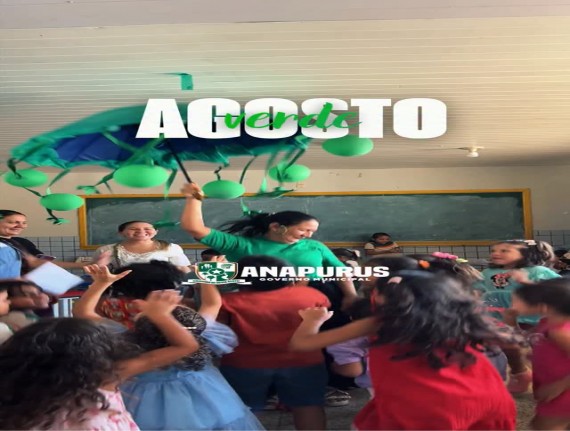 Anapurus promove ação do Agosto Verde voltada à Primeira Infância
