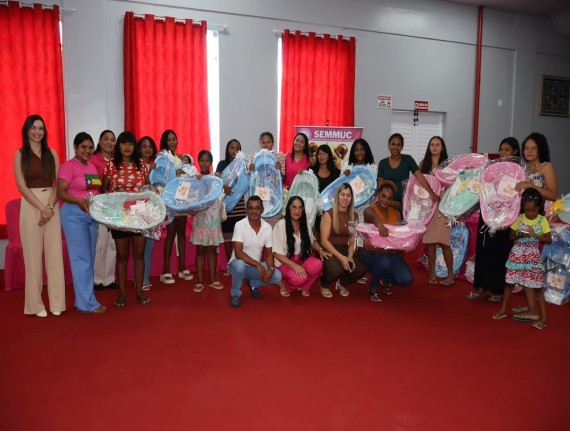 Gestantes de Centro do Guilherme são beneficiadas com kits de maternidade pelo Projeto Mãe Leoa